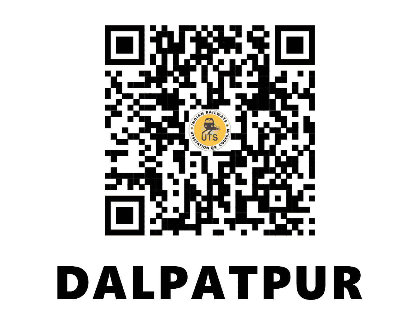 UTS QR Code for DALPATPUR - DLP - NR (UTTAR PRADESH)